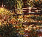 Claude Monet The Water Lily Pond Pink Harmony oil painting picture wholesale